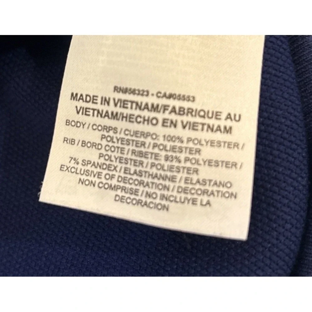 NIKE Men's Size XL Golf Dri-Fit Sweater Vest Blue AV5225-492